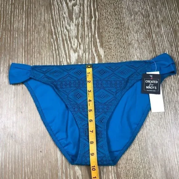 Hula Honey Blue Aztec Print Mid Rise Bikini Women’s Size XL NWT - Picture 7 of 7